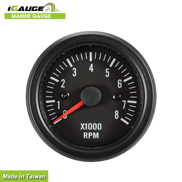 Best Selling  Bulb Light Pointer Boat Tachometer