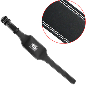 Cinturón de levantamiento de pesas de cuero de vaca de alta resistencia de la mejor calidad, antideslizante, ligero, soporte para entrenamiento, asistencia para la espalda, Unisex - Product Image 4