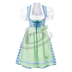 Oktoberfest-Dirndl tradicional Midi para damas, mini Trachten Dirndl, alemán, bávaro, Dirndl (prendas Bavaria) - Product Image 1