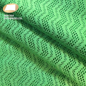 Soft handle zigzag jacquard nylon elastane knit fabric for underwear - Product Image 3