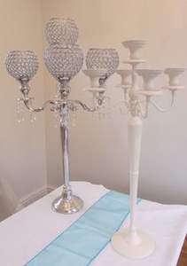 Candelabro/centro de mesa/portavelas de boda, centro de mesa, brazos hechos a mano, mar, Europa, decoración - Product Image 4