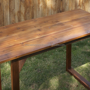 Mesa de madera reciclada de lujo de diseño antiguo Gabinetes de sala de estar de madera maciza para uso doméstico o hotelero - Product Image 4