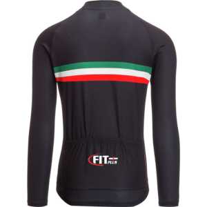 Personnalisé nouveau style hommes hiver cyclisme maillot respirant à manches longues antibactérien séchage rapide haute qualité vêtements de cyclisme - Product Image 2
