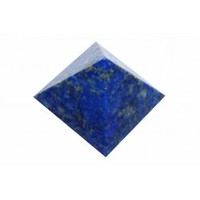 Pyramide en cristal d'agate de lapis-lazuli naturel, pierre précieuse de guérison, figurine Feng Shui, respectueuse de l'environnement, faite à la main, Reiki Chakra
