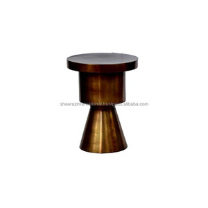 Metal <b>Ottomans</b> <b>Stool</b> Long Lasting Modern Design for Home Decor Round <b>stool</b> for Living Room Furniture - Product Image 1