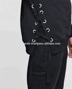 ชุดวอร์มผ้าฝ้ายระบายอากาศของผู้ชายชุดออกกำลังกายแบบสวมหัวเสื้อวอร์มผ้าฝ้าย100% ออกแบบโลโก้ได้ตามต้องการ - Product Image 3