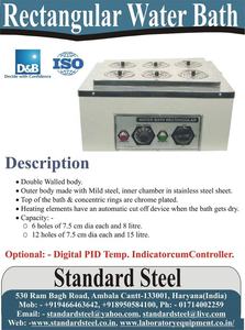 Baño de agua termostático Rectangular de laboratorio electrónico Baño de agua de temperatura constante Precio competitivo asequible - Product Image 2