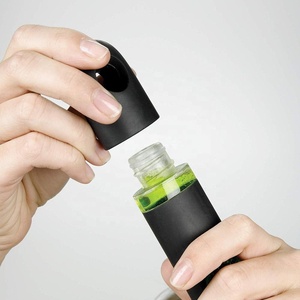 Soap Dispensing Brush Bottle <strong>Dish</strong> Brush All-Purpose Scrubbing <strong>Dish</strong> <strong>Wand</strong> with Scraper Edge - Product Image 2