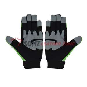 Gants de mécanicien ISONZ Leather Zone - Protection anti-chaleur, antidérapante, anti-coupure et anti-impact - Product Image 2