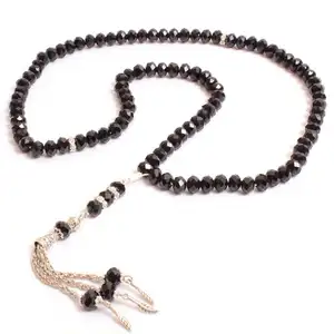 멀티 컬러 99 PCS 크리스탈 Misbaha 이슬람기도 비즈 tasbih MASBAHA Tasbeeh