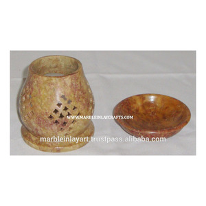 Decorative Soapstone Handmade Latest Oil Burners - Product Image 1