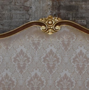 Muebles de lujo para sala de estar, sofá clásico de 3 asientos - Product Image 3