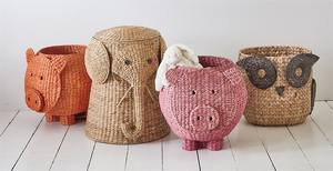 Tamaño diferente forma, cesta de mimbre, para el almacenamiento en el hogar y decoración - Product Image 6