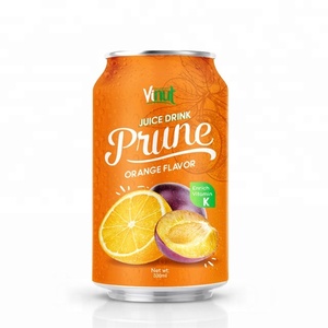 Prune avec Orange 330 ml 11,2 fl oz Boisson au jus VINUT Carton de 24 canettes Goût original OEM Étiquette privée Échantillon gratuit Exportation Rea - Product Image 1