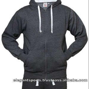 Grey Fleece Breathable Winter Zip-Up Adult Unisex Tracksuit with Custom Logo or Design - Product Image 3