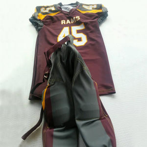 Uniforme de football américain en polyester/spandex de haute qualité pour garçons nouveaux maillots de Offre Spéciale grande taille prix d'usine sublimation sportive - Product Image 4