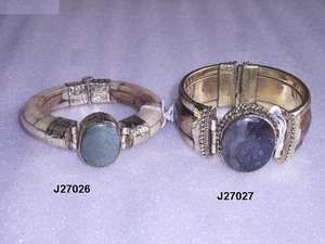 Pulsera de mosaico de hueso de combinación rosa y roja, con incrustación de hueso de Base de latón, brazaletes y pulseras de Metal - Product Image 4