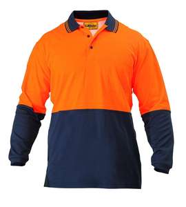 Haute qualité à manches longues unisexe Hi Vis Polo 100% Polyester antistatique respirant réfléchissant imperméable été travail chemises - Product Image 2