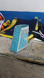 Boutons de manchette en broderie à la main, tabliers de maître, personnalisés - Product Image 5