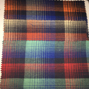 เส้นด้ายย้อมผ้าทำจากอินเดียผ้าพิมพ์ลายตารางคอตตอน100% - Product Image 2