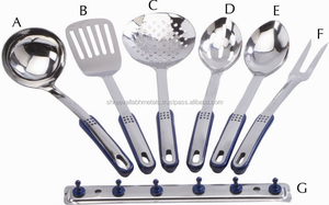 Cucharas para servir de acero inoxidable de primera calidad, material metálico duradero para uso personal o obsequios impresionantes - Product Image 4