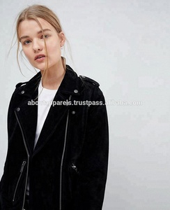 Chaqueta de Motociclista de Cuero Gamuza Genuino, Transpirable y Elegante, Nueva Colección 2026, Personalizable, Venta al por Mayor OEM, Bordado, Tallas Grandes - Product Image 2