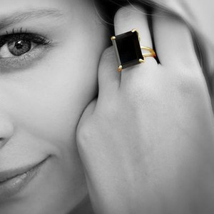 Handmade Romantic Bezel Setting Wedding Anniversary <b>Ring</b> Trendy Brass Gold Plated with <b>Black</b> Onyx Gemstone for Parties Wholesale - Product Image 2