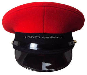 Venta al por mayor 100% fábrica de tela de lana bordado hecho a mano fabricante reproducción uniforme sombrero - Product Image 3