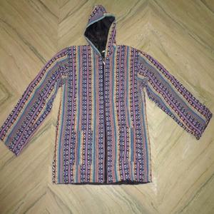 Cotton Winter Jackets with Hoodies From India Cotton Jackets Stripes Fashion Cotton Jackets Hoodies From India Cotton Hoodies - Product Image 3