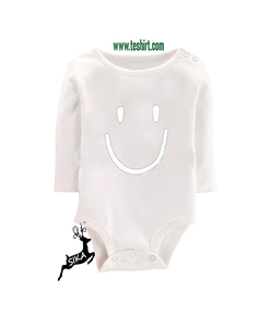 ชุดรอมเปอร์สำหรับเด็กทารกผ้าฝ้ายจากไม้ไผ่ออร์แกนิกปกซองจดหมายแขนสั้น - Product Image 1