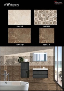 Carreaux muraux en céramique mats 30x45cm, idées de revêtement mural époustouflantes, création d'intérieurs haut de gamme, murs extérieurs, derniers carreaux design - Product Image 5