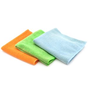 Top Exporter Microfiber Car Cleaning Cloth Wholesale in India <b>Red</b> Color Light weight Microfiber Car Cleaning <b>Towel</b> for car use - Product Image 3