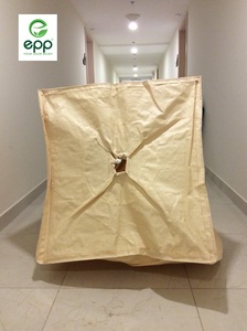 Prix bas Jupe Top Q Big Vrac Sac Chicane Sac Fibc pour Pin Bois Fond Plat 1000kg 1250kg 1 Tonne en vrac sac - Product Image 3