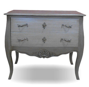 Mueble de caoba de madera Shabby Chic francés, mueble para sala de estar - Product Image 1
