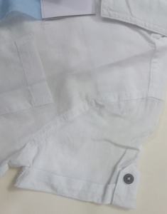 Camisas Escolares Nuevas para Niños, Manga Corta, 100% Algodón, Ecológicas, Estilo Casual Elegante, Teñidas, Anti-Pilling, Edad 4-14 Años, Corte Regular - Product Image 3
