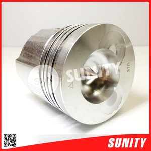 Pièce en alliage d'aluminium anti-usure argentée de haute précision pour moteur diesel agricole de remplacement TF55 TF60 105100-22091, fabriquée à Taïwan - Product Image 3