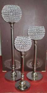 Candélabre moderne en cristal antique fait à la main mariage de fleurs de style européen bougeoir conique en aluminium gaufré moderne - Product Image 5