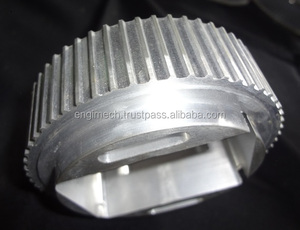 Engimech รอก AT5ไทม์มิ่งไดรฟ์ปรับแต่งได้พร้อมเจาะ10มม. และร่อง1ทำในโลหะผสมมาตรฐานที่รองรับ - Product Image 3