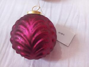 Decoración colgante de Navidad con brillo rojo antiguo para uso en interiores y exteriores - Product Image 2