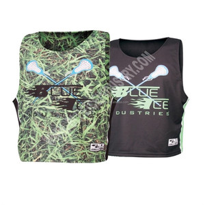 Pinnie de Lacrosse Reversible Personalizado de Malla de Poliéster Naranja, Jersey Deportivo Personalizado Warriors, Ropa Deportiva Personalizada - Product Image 3