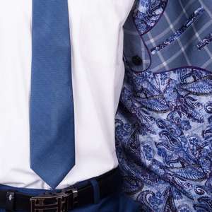 2020 traje de negocios Formal para hombre personalizado Slim Fit 100% lana dos botones cierre atractivo transpirable - Product Image 4