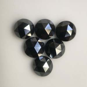 Diamantes Negros Naturales Calibrados Sueltos para la Elaboración de Joyería Fina, Diamante Negro Natural para Joyeros - Product Image 1