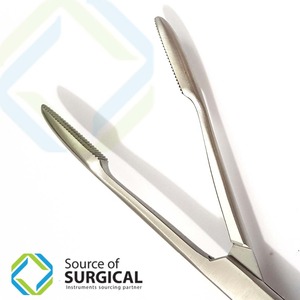 Fórceps hemostáticos quirúrgicos de acero inoxidable Gross Maier, juego de instrumentos especiales Pean, base para instrumentos quirúrgicos - Product Image 4