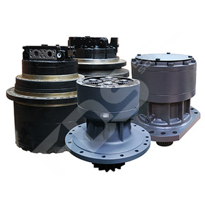 Motor y engranaje de reducción de ala y transmisión final Sunjin de alta calidad. Motor y engranaje de reducción de viaje. Ton de excavadora, reducción de oscilación - Product Image 1