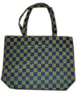 Bolsa de Playa Lowellcraft de Yute con Forro de Poliéster, Hecha en Delhi - Product Image 1