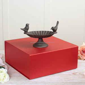 Bain d'oiseaux en fonte, ornement de jardin, décoration, bain d'oiseaux - Product Image 3