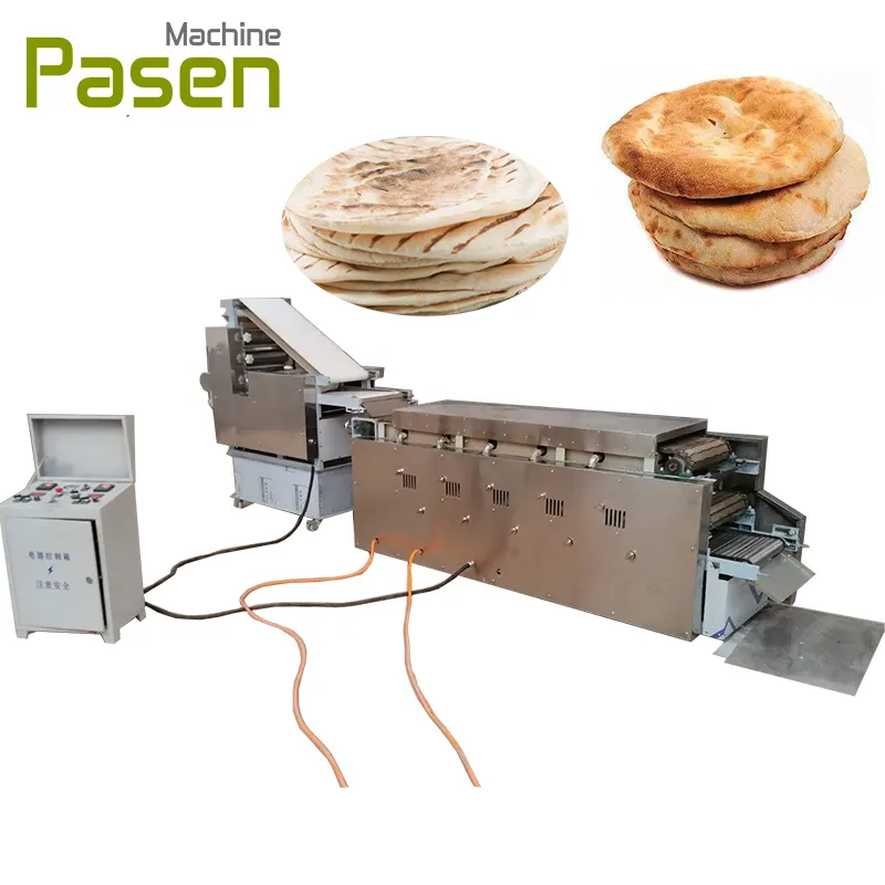 Arabische Brood Making Machine Plat Brood Maken Lijn Voor Verkoop