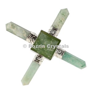 Générateur de guérison de pyramide d'aventurine verte - Product Image 1