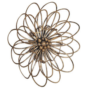 De Metal decoración de la pared de espejo en final de plata antiguo - Product Image 4