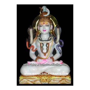 Marble God Shiva <b>Statue</b> - Product Image 1